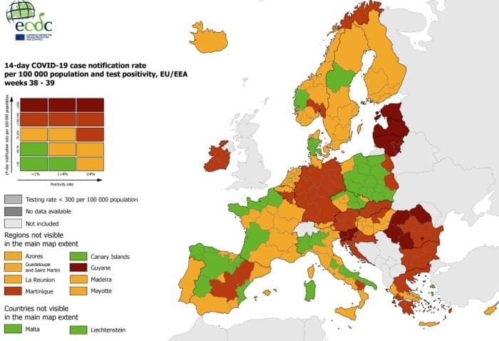 Euroopa terviseamet: ärge reisige Balti riikidesse!