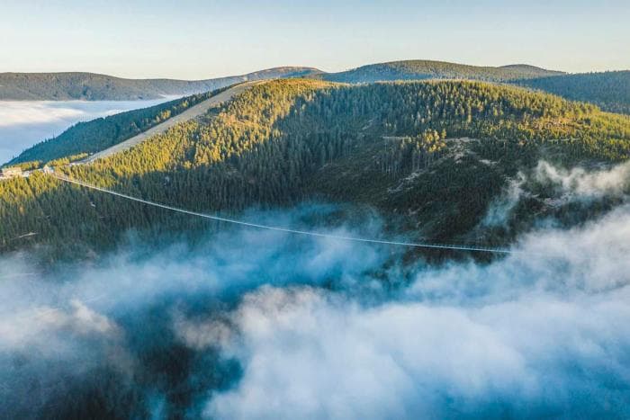 Tšehhis avati maailma pikim, 721 meetrine rippsild